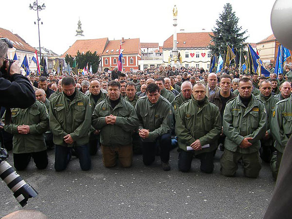Prosvjed 26. 12. 2009.