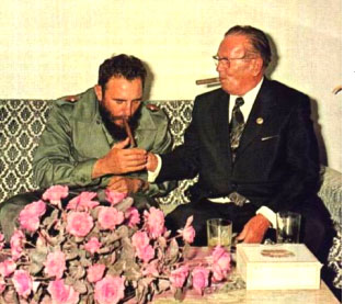 Fidel Castro i Josip Broz Tito
